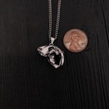 Sabrer Tooth Necklace – Sterling Silver Pendant | Ice Age Inspired Jewelry