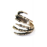Raven Claw Ring – Double Claw Design, Gothic Statement Jewelry by Moon Raven
