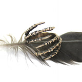 Raven Claw Ring – Double Claw Design, Gothic Statement Jewelry by Moon Raven