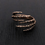 Raven Claw Ring – Double Claw Design, Gothic Statement Jewelry by Moon Raven