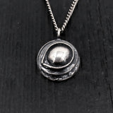 Eye of the Raven Protection Amulet Necklace - Moon Raven Designs