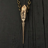 Heron Skull Necklace