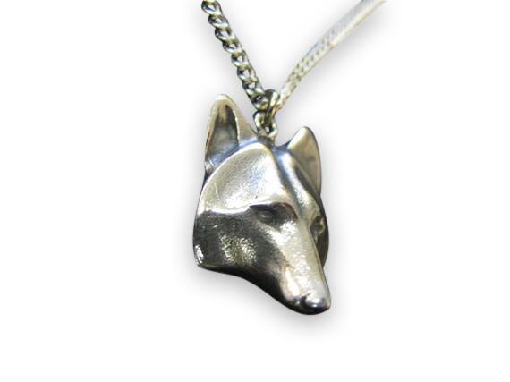 Wolf Face Necklace - Moon Raven Designs