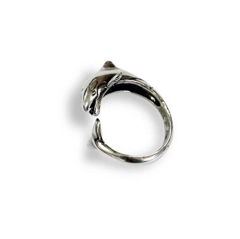 Orca Ring Silver Killer Whale - Moon Raven Designs