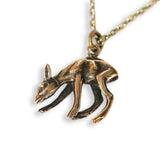 Deer Fawn Pendant Necklace - Moon Raven Designs