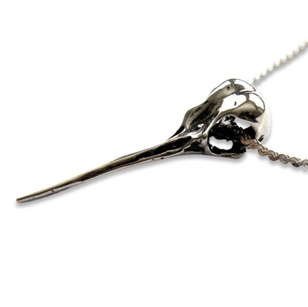 Hummingbird Skull Necklace - Moon Raven Designs