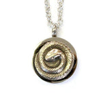 Bronze Snake Urn Necklace - Moon Raven Designs