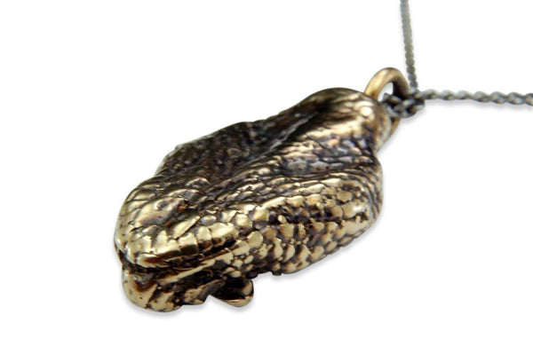 Snake Head Necklace - Moon Raven Designs